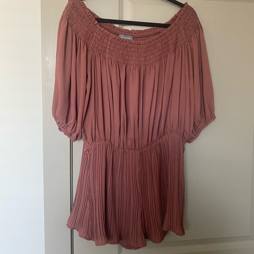 Hudson Gray Rust Color Romper